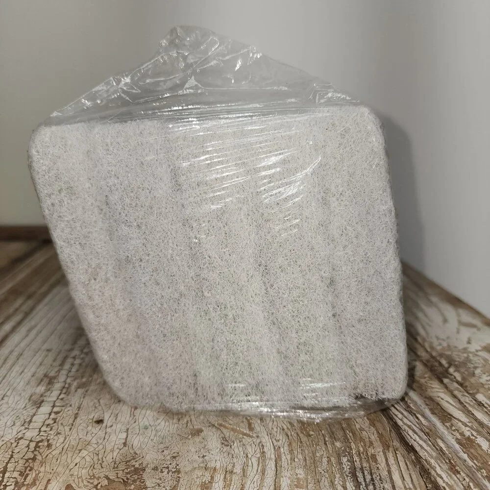 NIP Foam Filter Sponge 5 Pack White Aquarium? 4.5 x 10 x 1 Inch Blocks